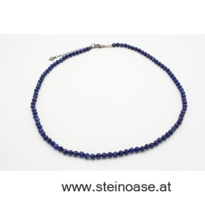 Kette Lapis Lazuli facettiert 4mm